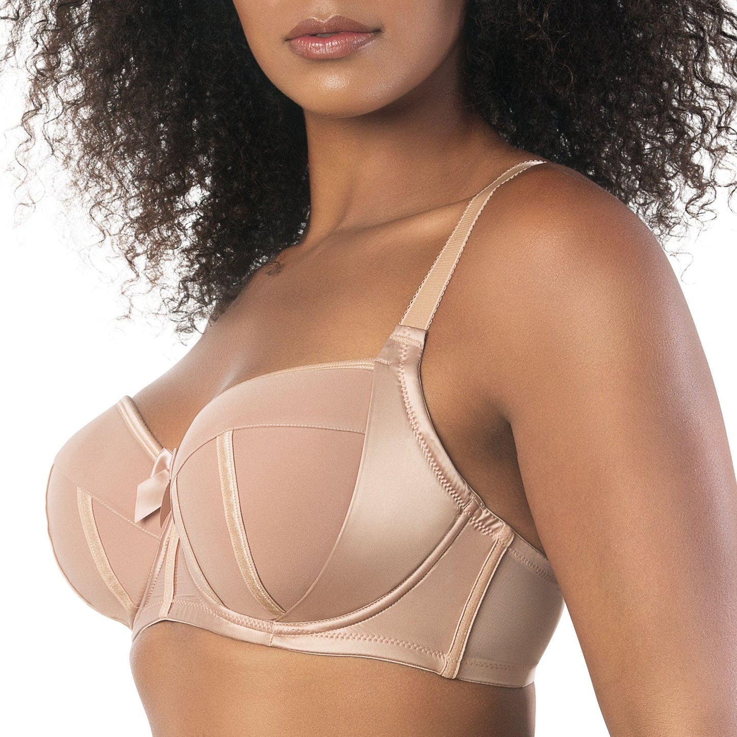 PARFAIT Charlotte 6901 Women's Full Busted and Full Figured Sexy Padded Bra - T. Nude