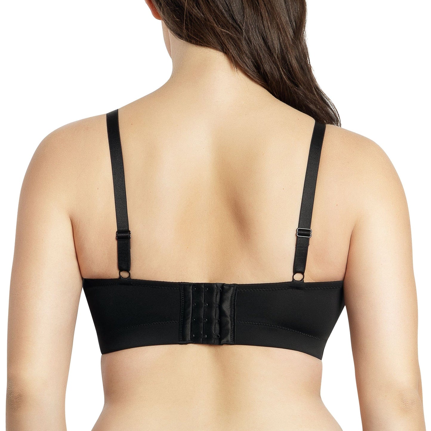 PARFAIT Erika P58611 Women Full Bust Smooth Seamless Wire-Free Nursing Bra - Black