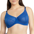 Enora Minimizer Full Bust Supportive Bra - Sapphire