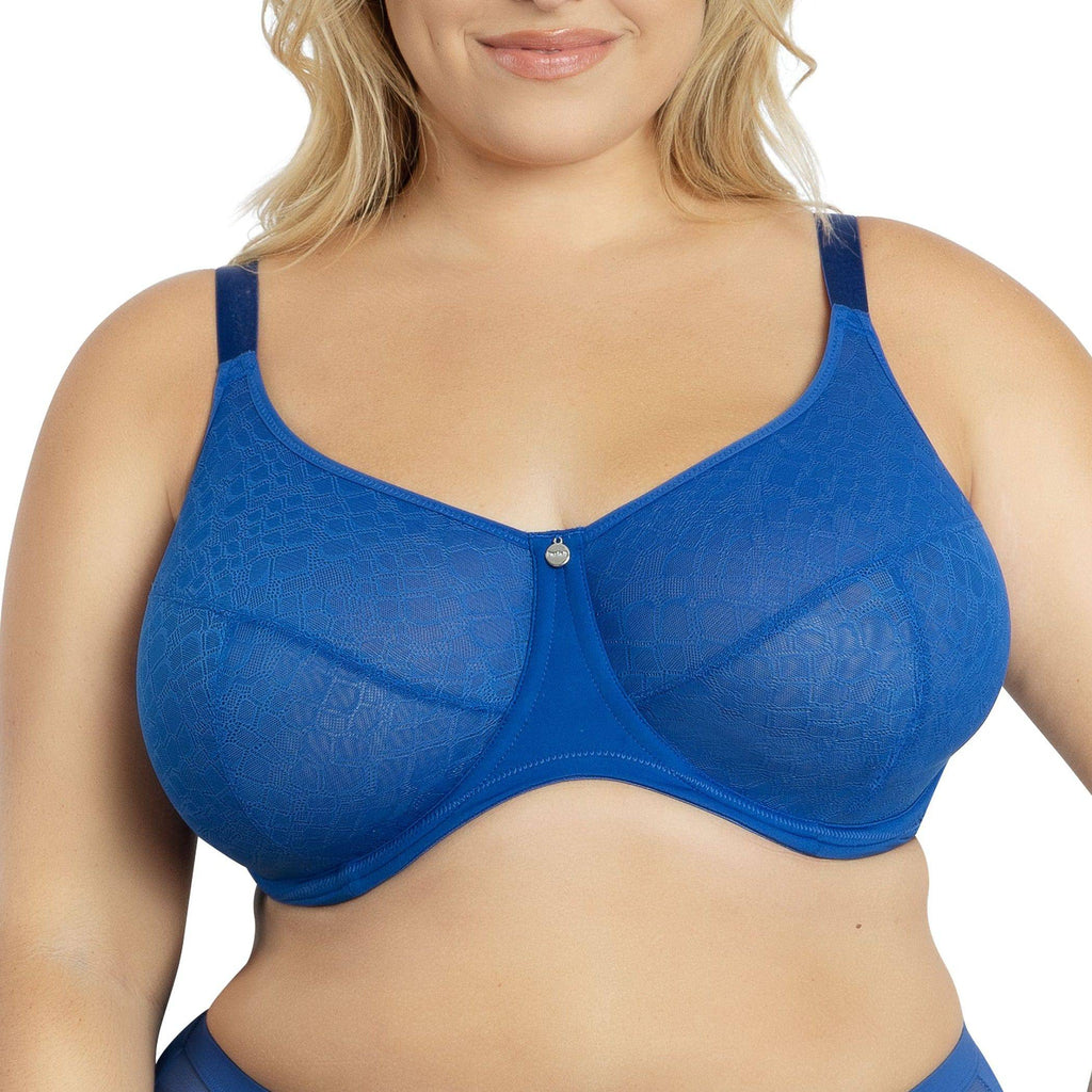 Enora Minimizer Full Bust Supportive Bra - Sapphire