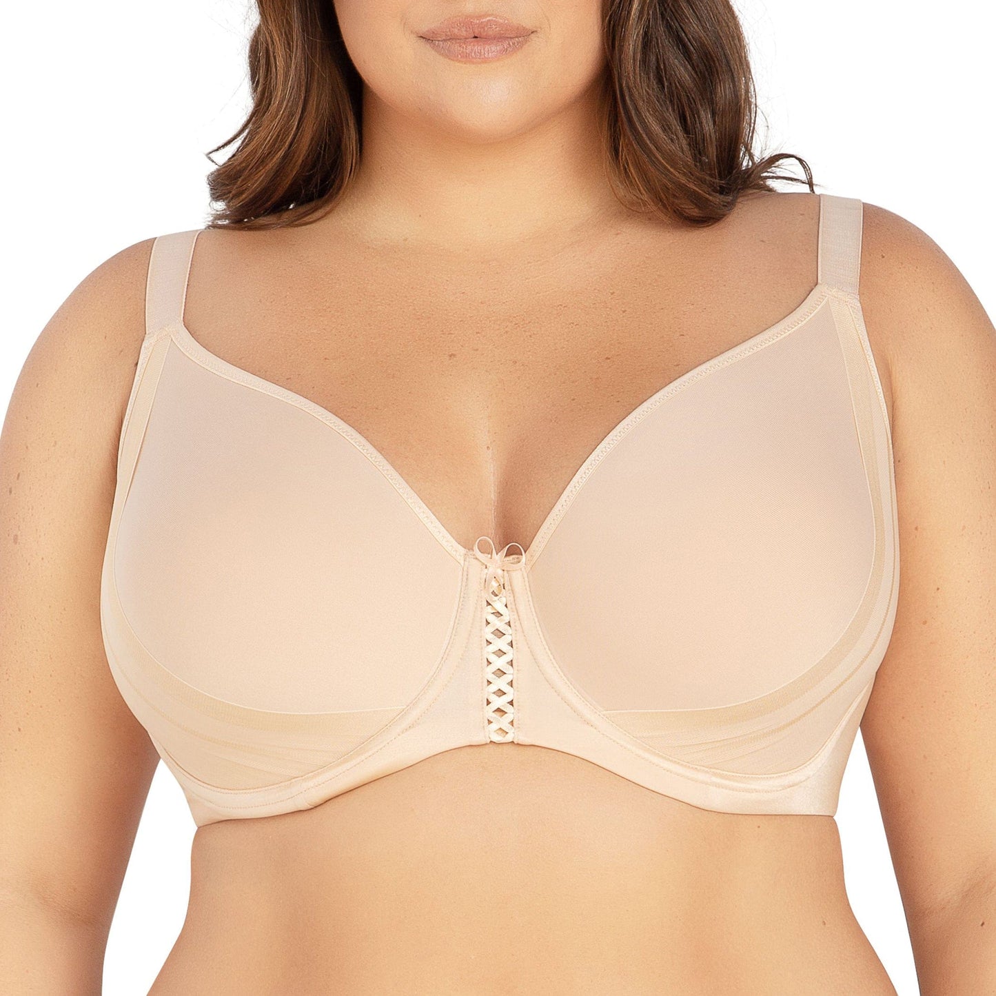 PARFAIT Shea P6061 Women's Spacer T-shirt Full Busted Bra - Bare