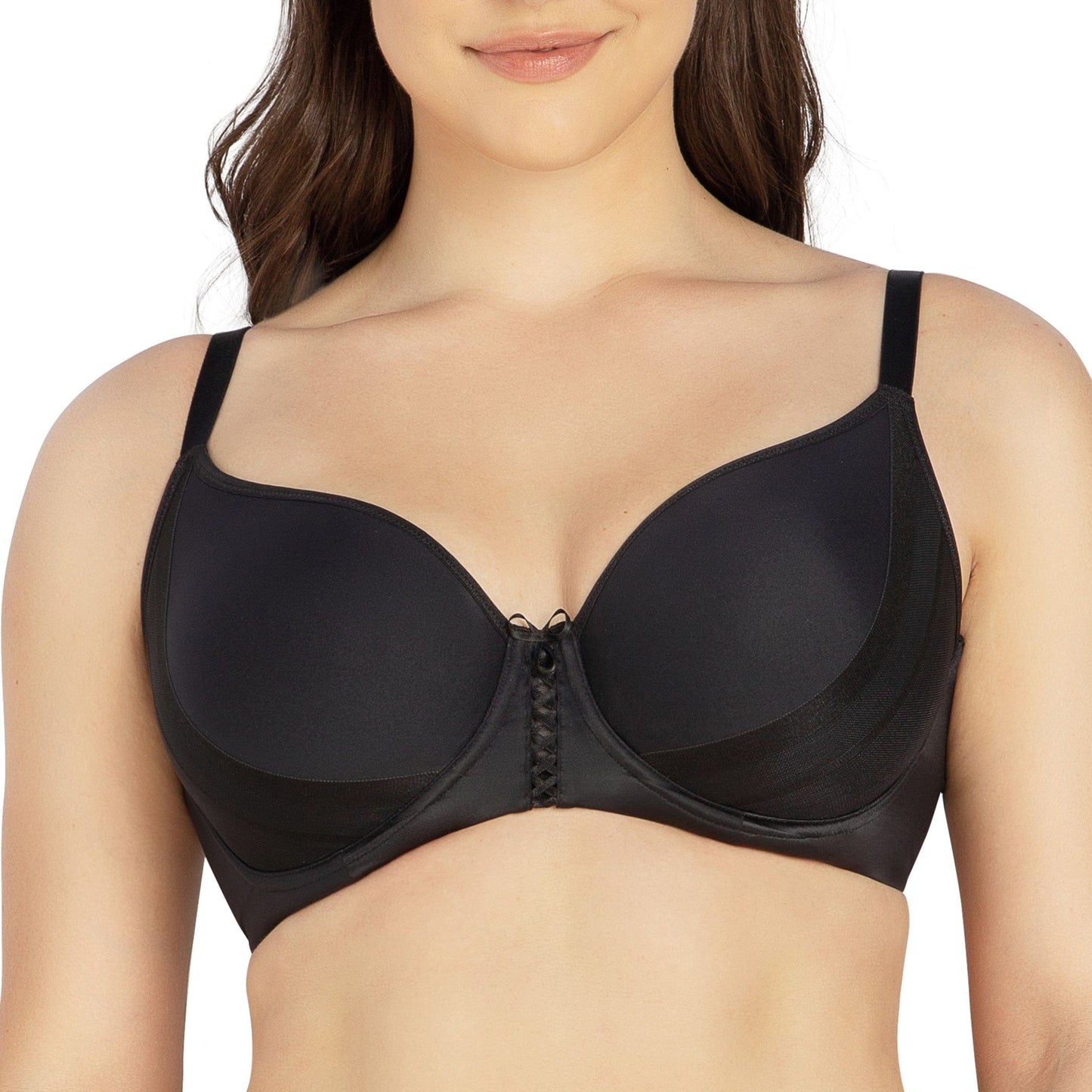PARFAIT Shea P6061 Women's Spacer T-shirt Full Busted Bra - Black