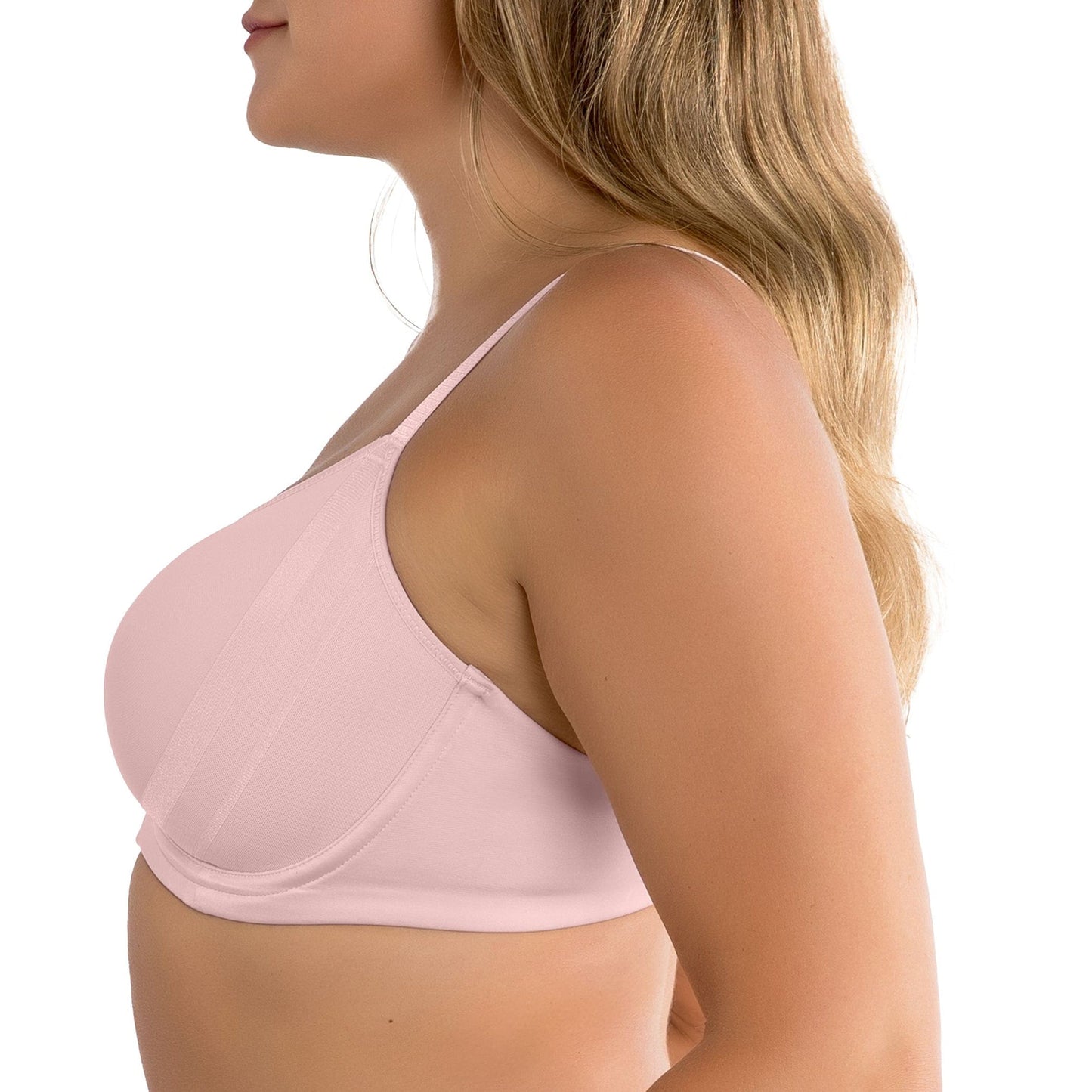 PARFAIT Shea P6061 Women's Spacer T-shirt Full Busted Bra - Petal Pink