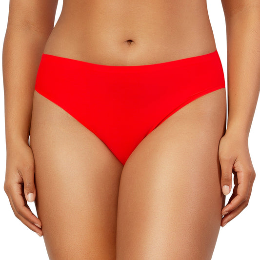 PARFAIT Bonded French Cut PP5031 Body Smoothing  Panties with No Visible Panty Lines  - Racing Red
