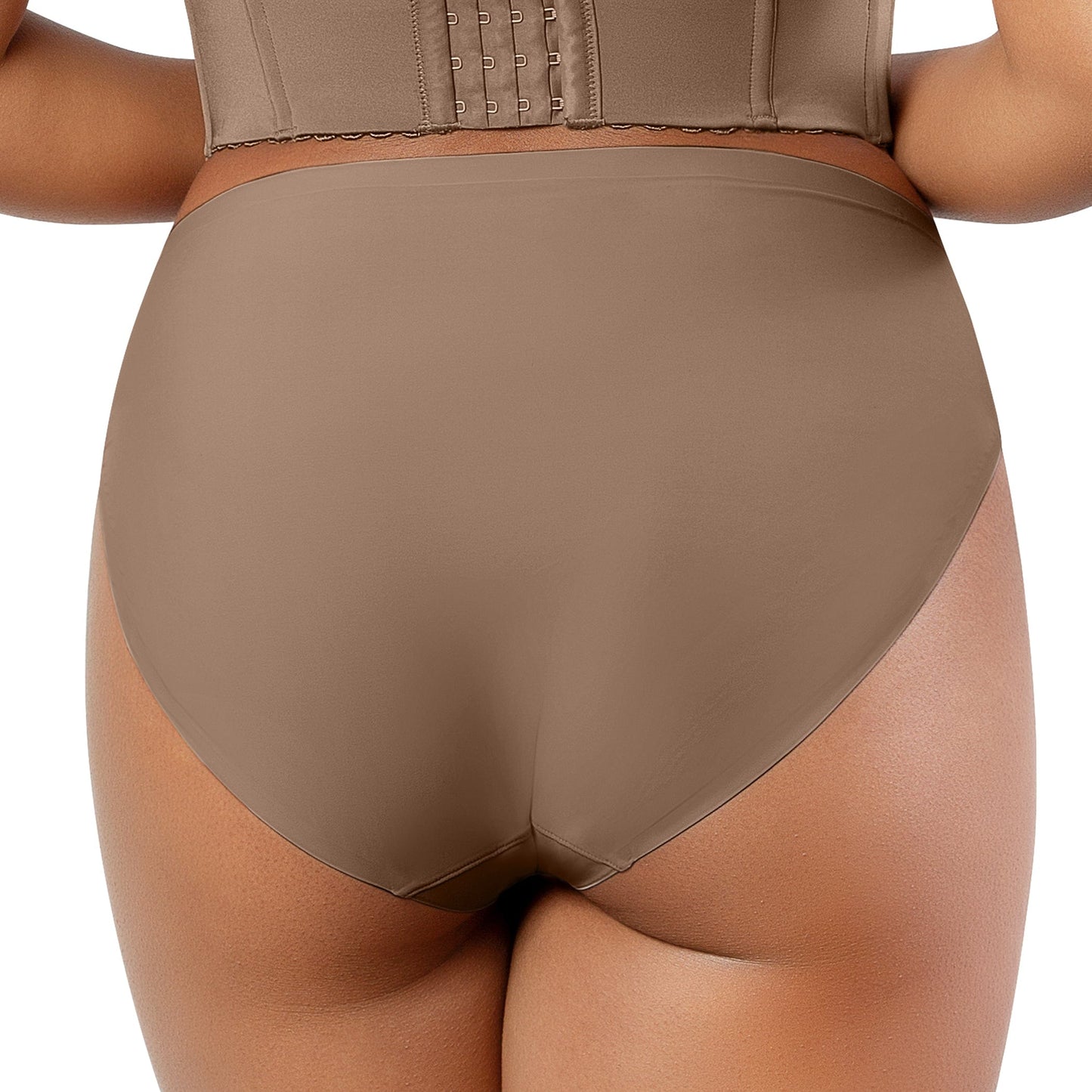 PARFAIT Bonded French Cut PP5031 Body Smoothing  Panties with No Visible Panty Lines  - Mid Nude