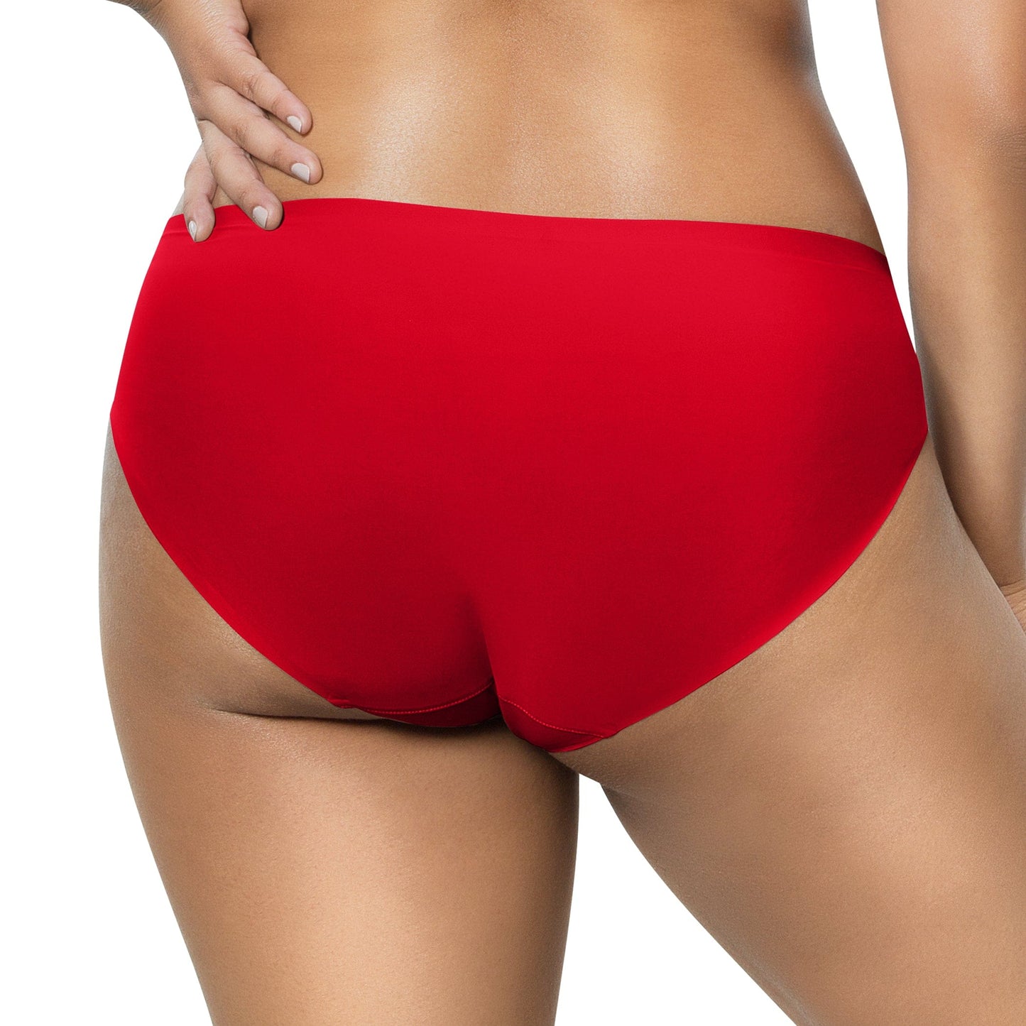 PARFAIT Bonded Hipster PP505 with No Visible Panty Lines  - Racing Red