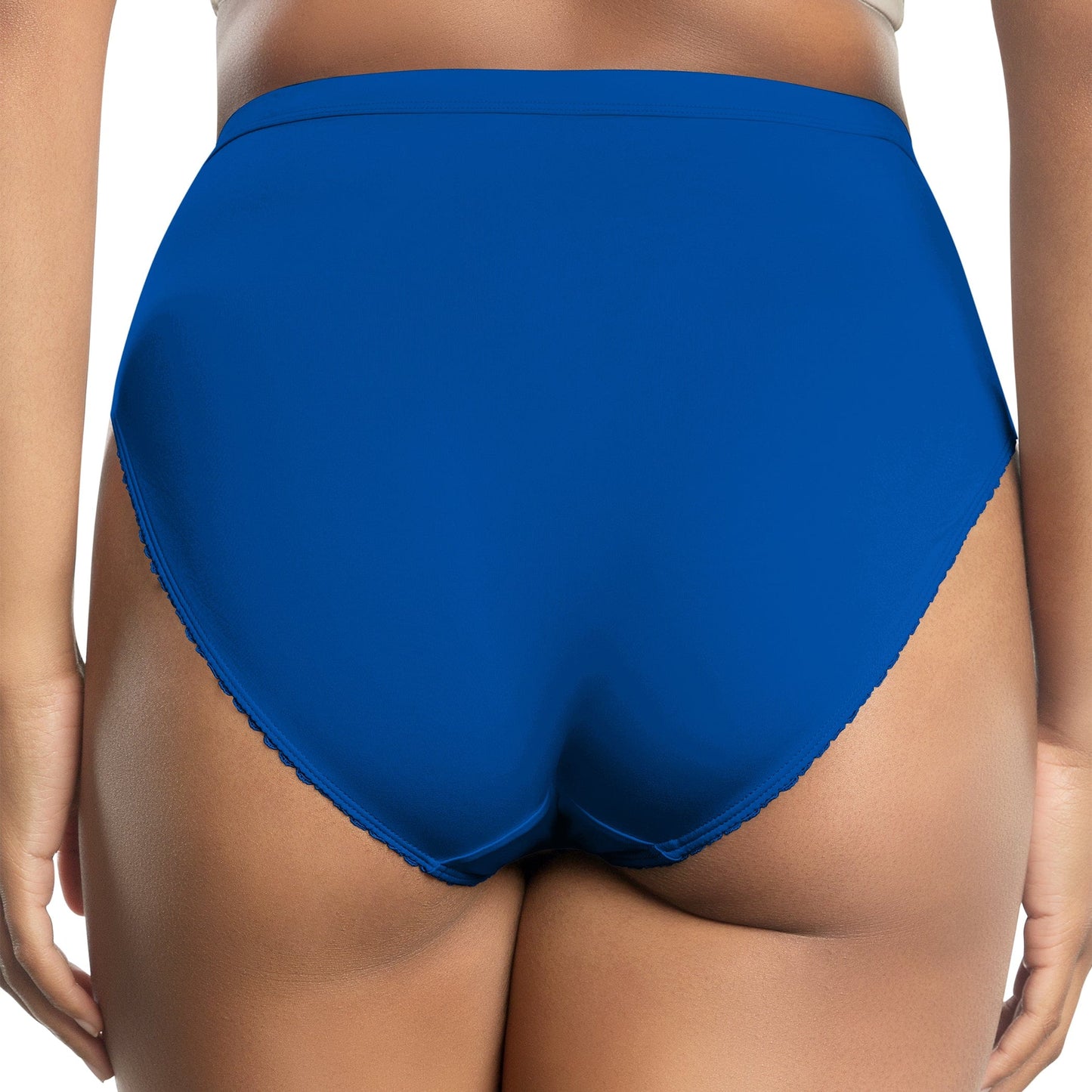 PARFAIT Micro Dressy PP306 French Cut High Waisted Sexy Sheer Panties  - Sapphire