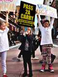 Pass 2A Carry - Profits for Protests Youth Sign (18" x 24")