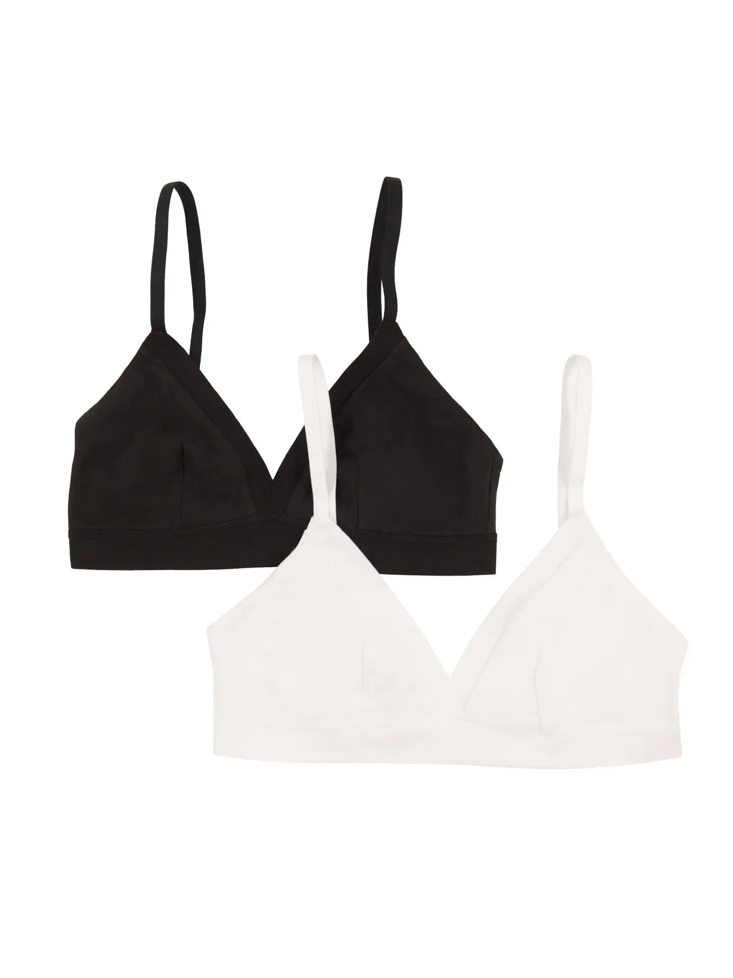 Pima Cotton Bralette 2-Pack