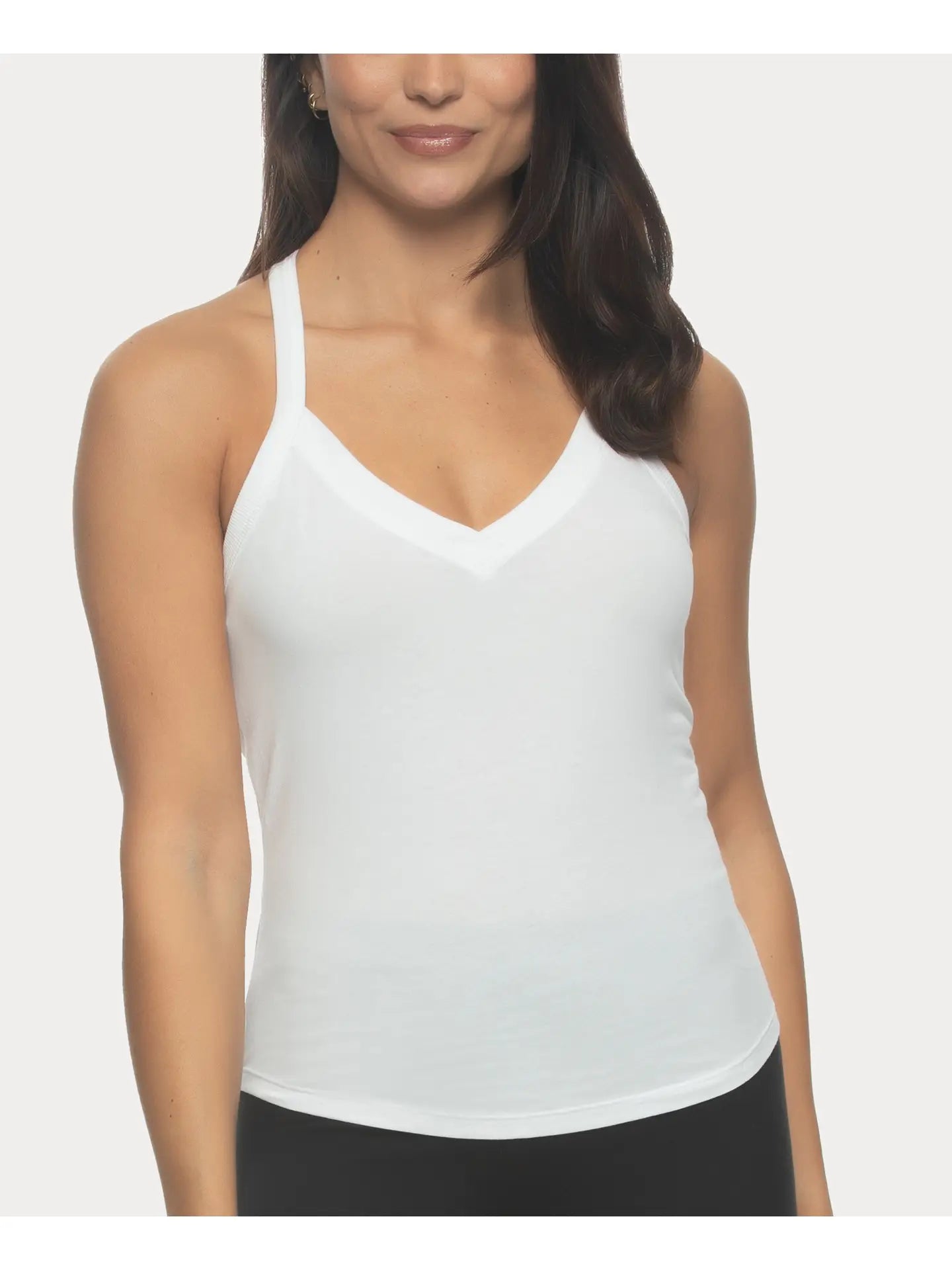 Pima Cotton Racerback Tank 2-Pack - Tuxedo