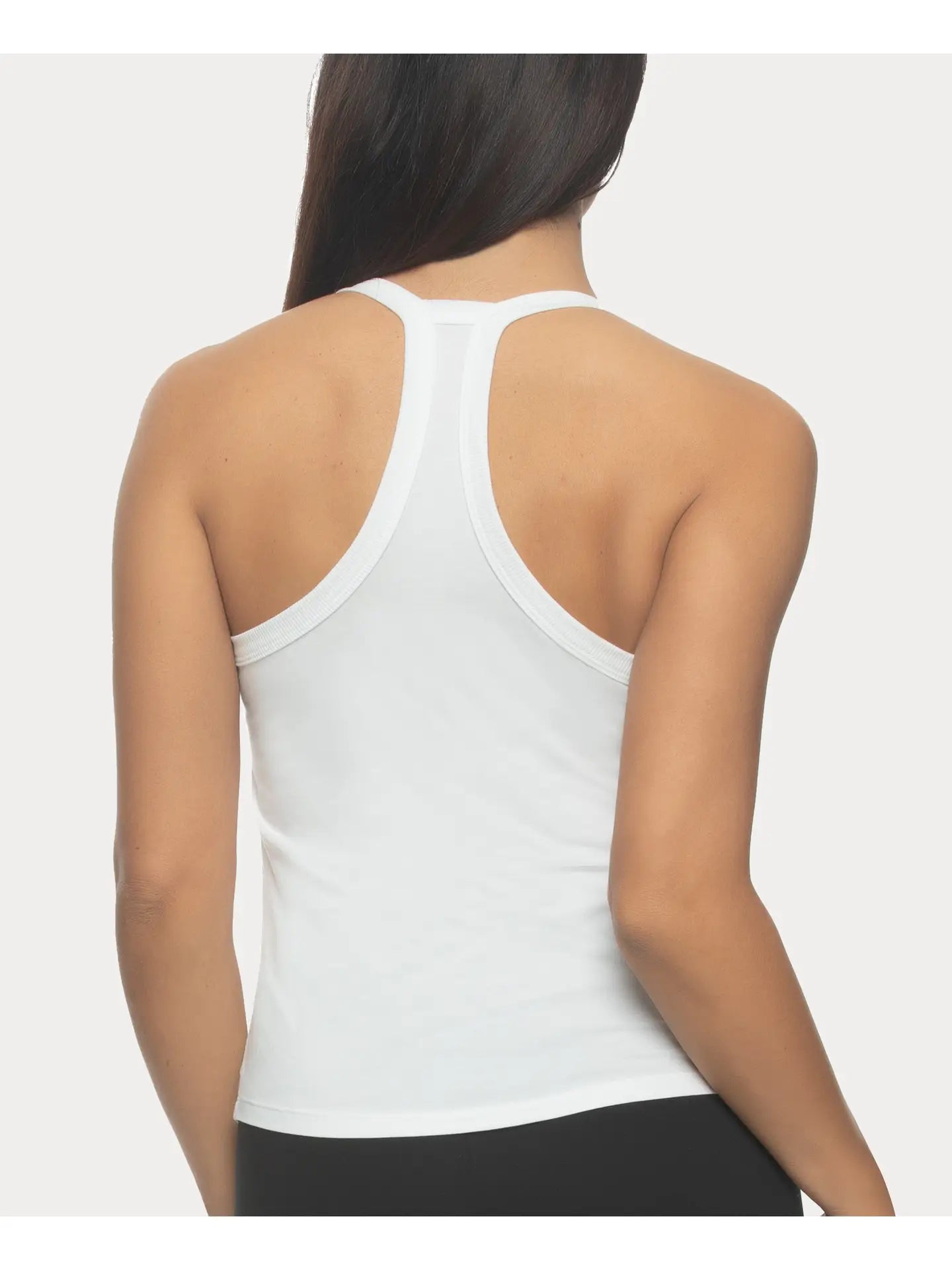 Pima Cotton Racerback Tank 2-Pack - Tuxedo