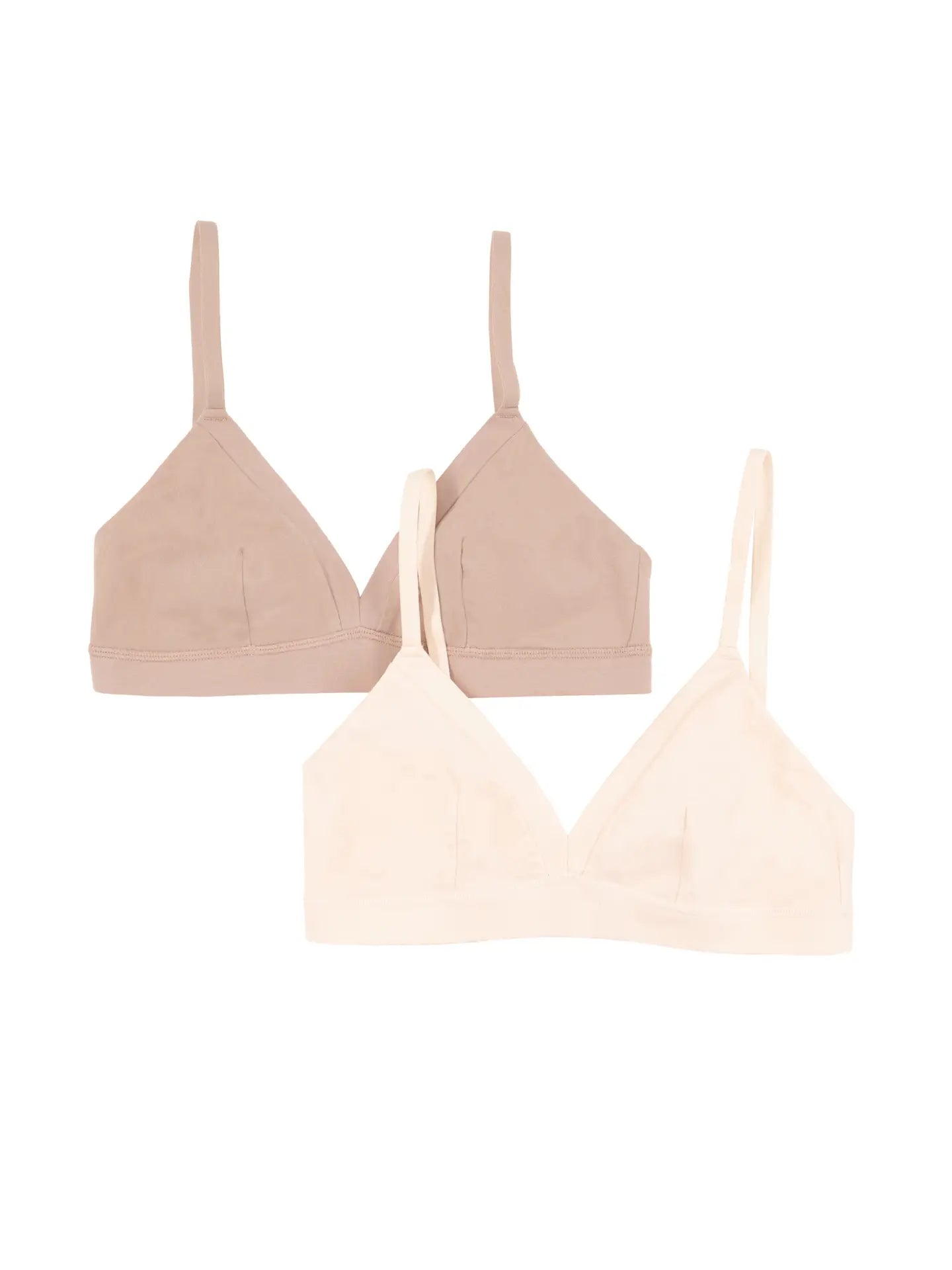 Pima Cotton Bralette 2-Pack