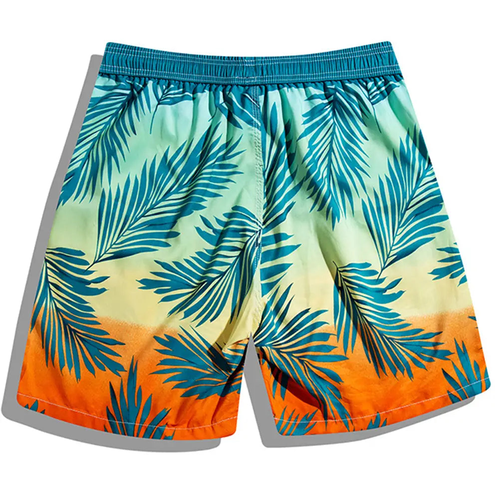 Printed Loose Men's Swimming Trunks