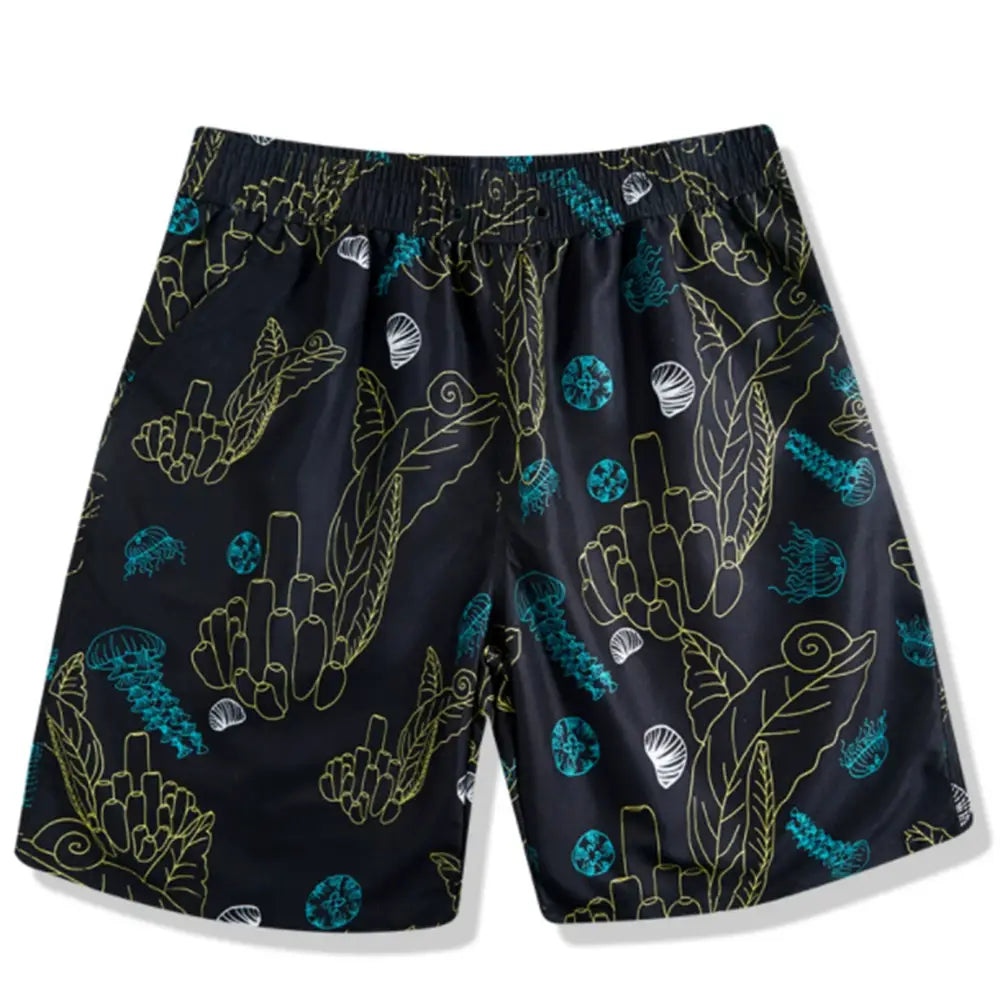 Printed Loose Men's Swimming Trunks