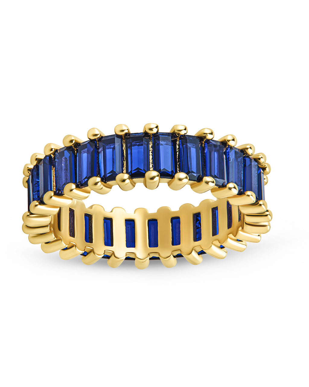 Caroline Rainbow CZ Eternity Band Ring