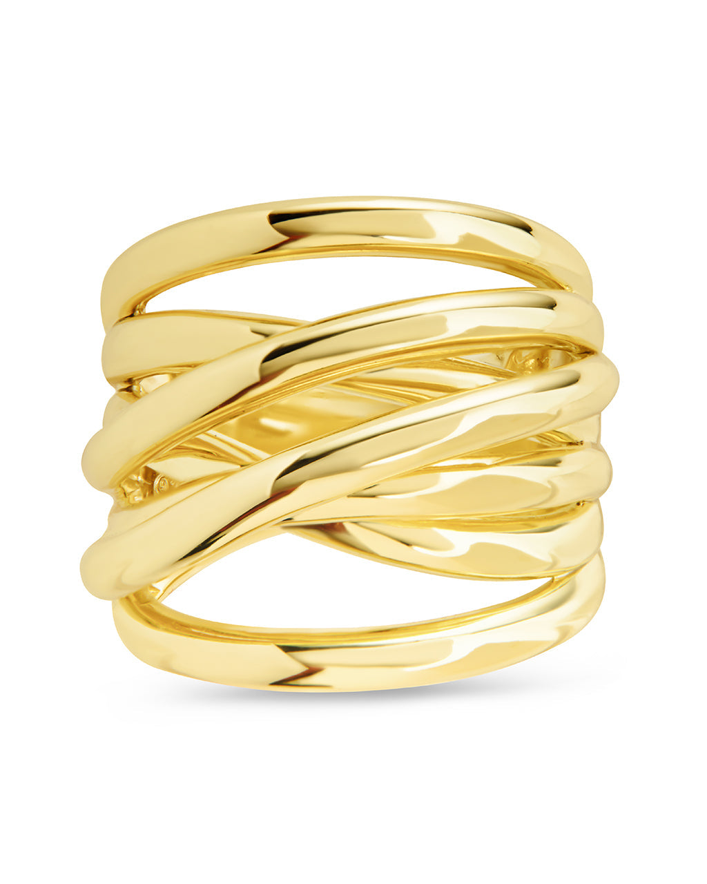 Sterling Silver Rebecca Layered Stacking Ring