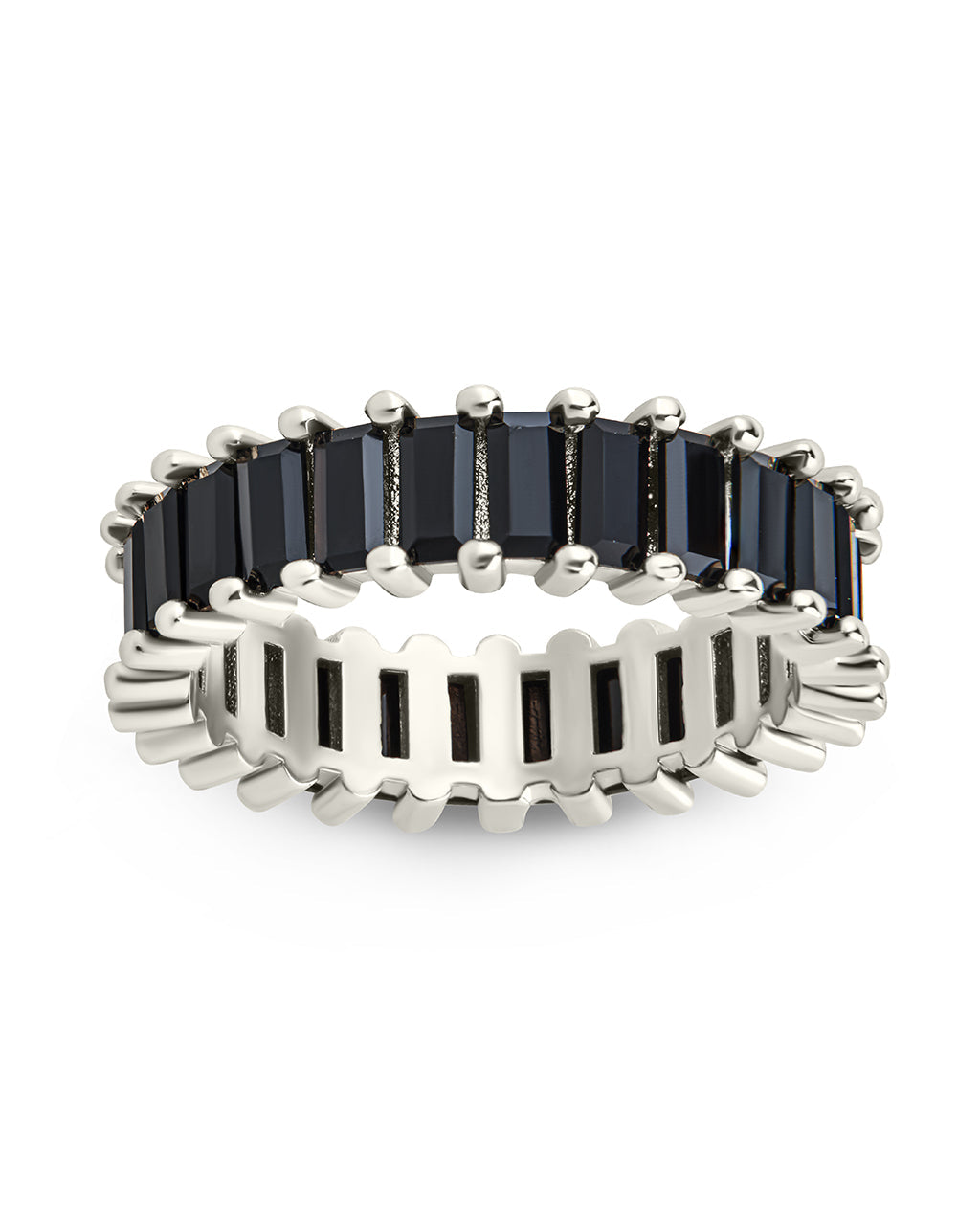 Caroline Rainbow CZ Eternity Band Ring