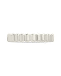 Sterling Silver Stacey Textured Band Ring