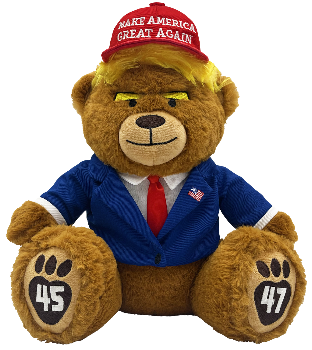 Classic MAGA Bear – Proud Patriot plush collectible