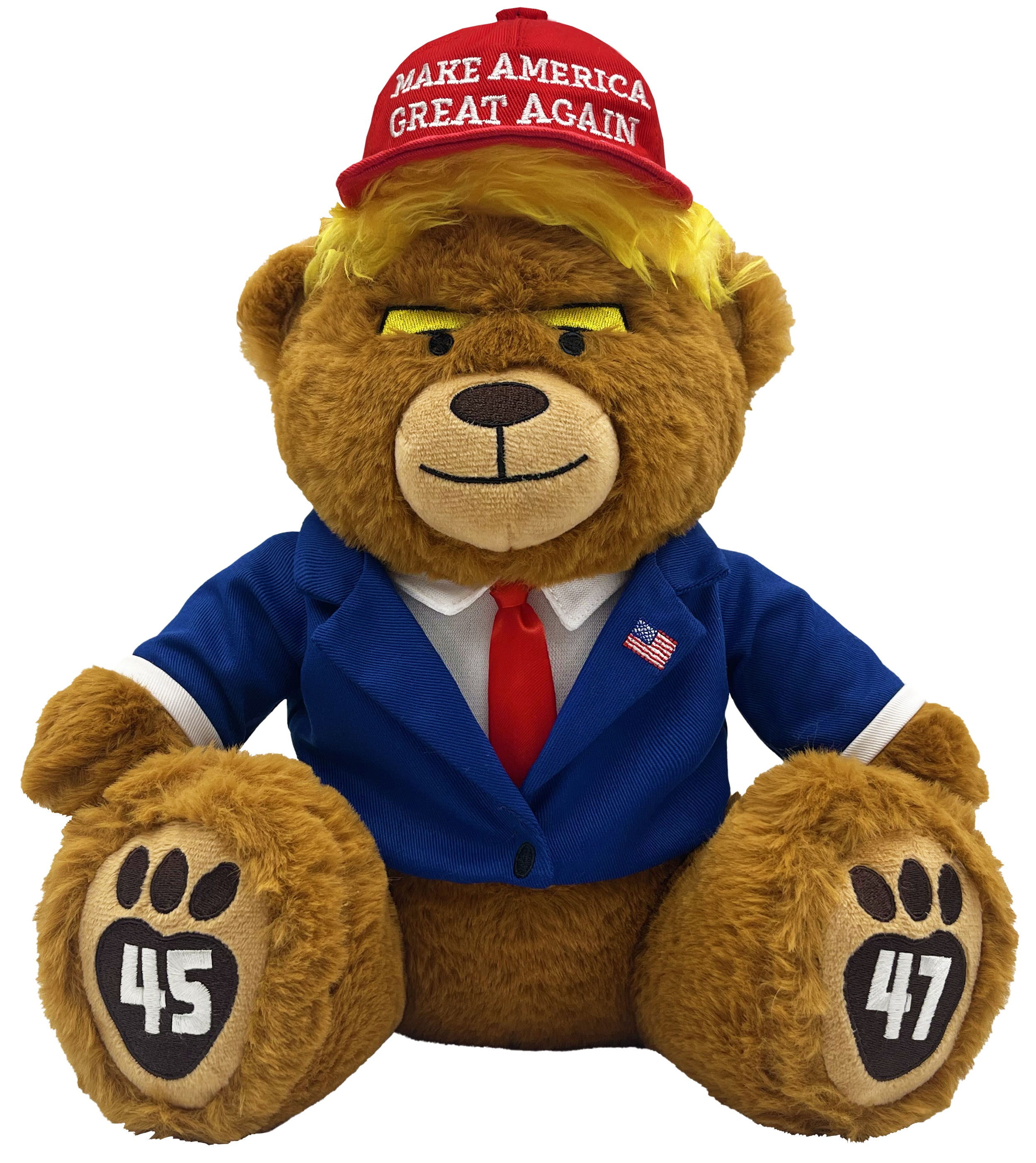 Classic MAGA Bear – Proud Patriot plush collectible