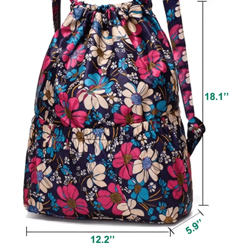 Butterfly Graphics Gymnastics Bag
