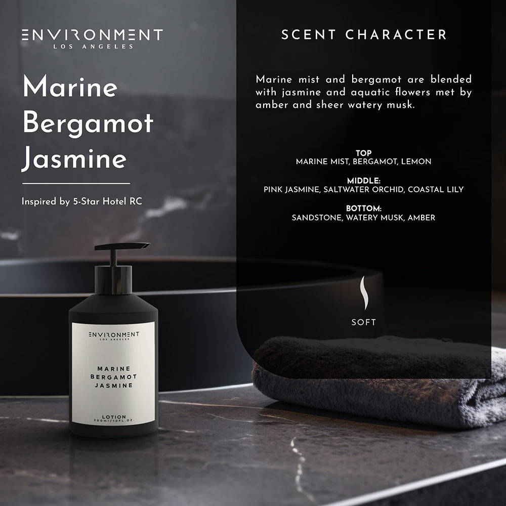 Marine | Bergamot | Jasmine Lotion (Inspired by The Ritz Carlton Hotel®)