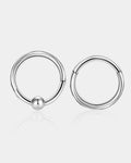 2PCS Classical Hinged Segment Septum Rings