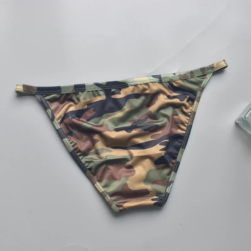 Military Camo Slim Briefs
