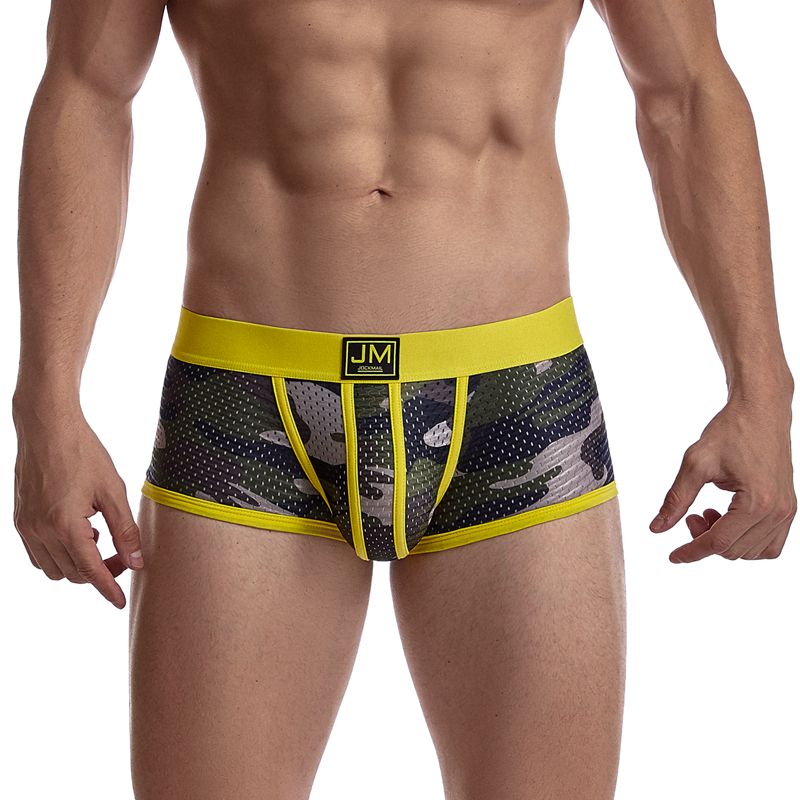 Jockmail Camo Mesh Trunks