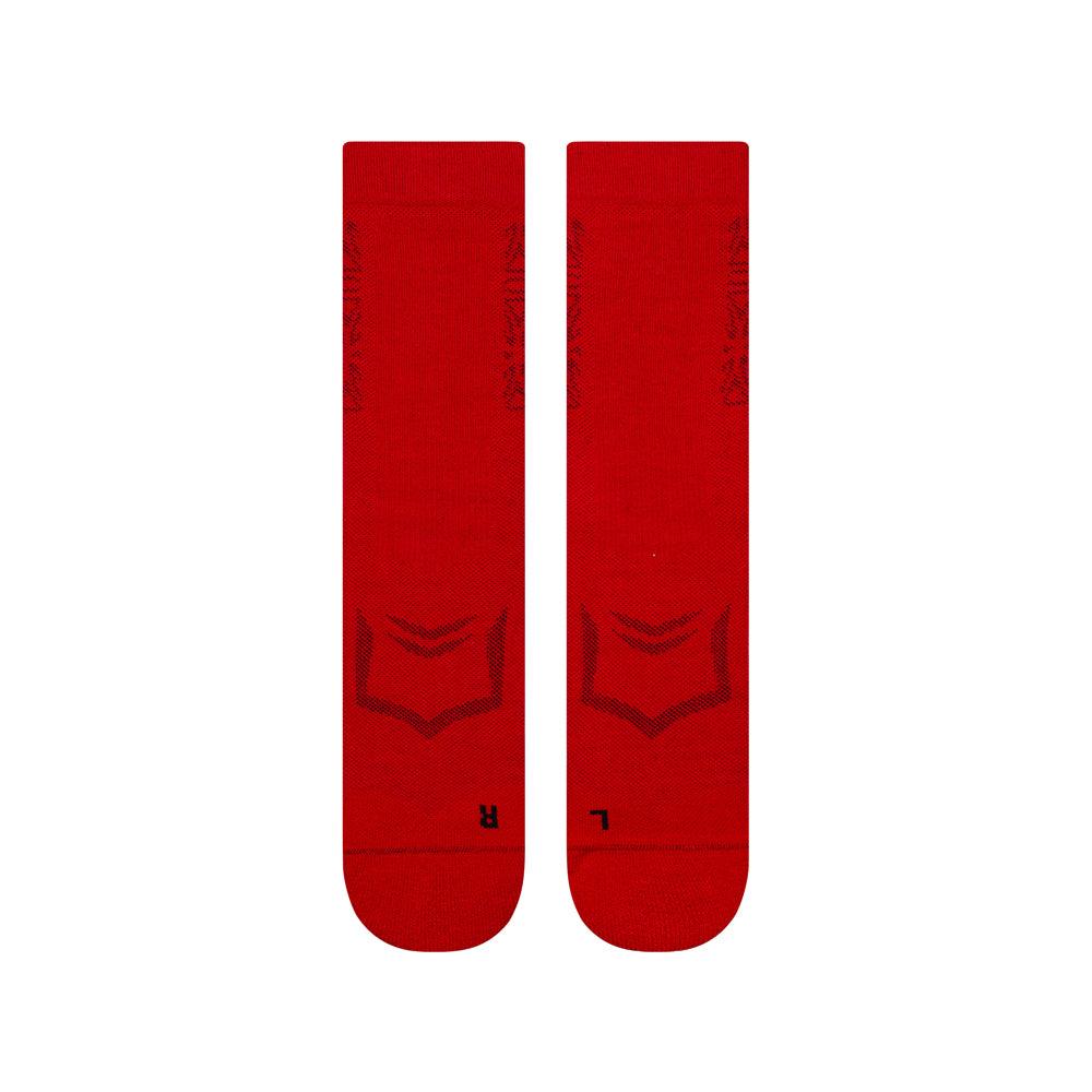 Socks for running featuring active compression support
