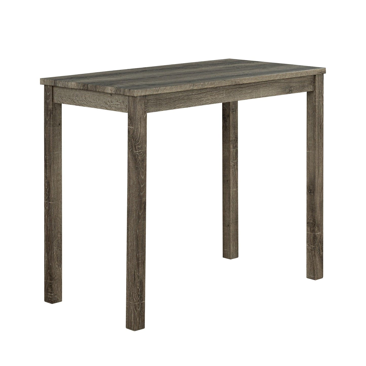 1 Traditional Breakfast Dining Table Set with 2 Stools for Apartment