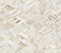 Angora Rhombus 10.8"x12.4" Polished Marble Mosaic Tile - MSI Collection