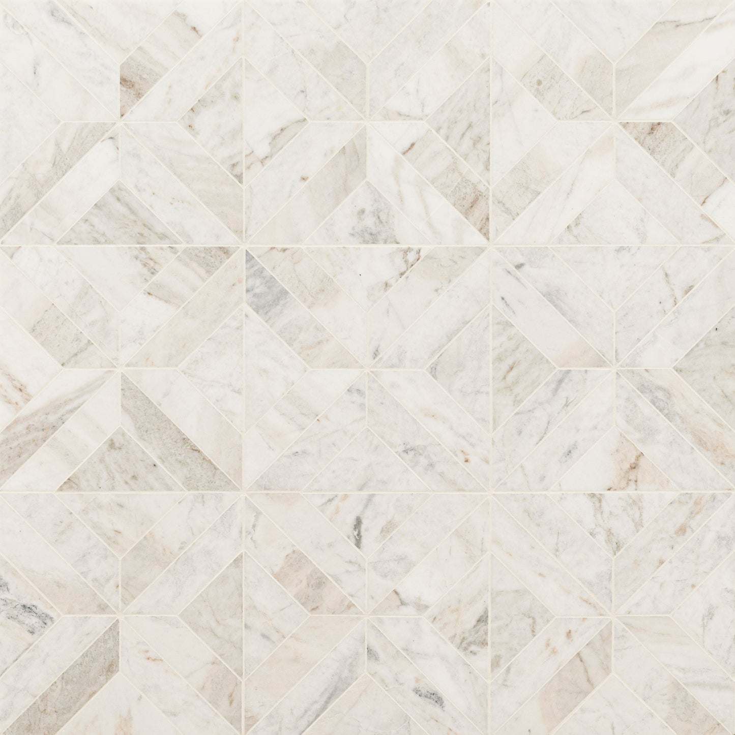 Arabescato Venato White 12"x12" Honed Mosaic Marble Floor And Wall Tile - MSI Collection