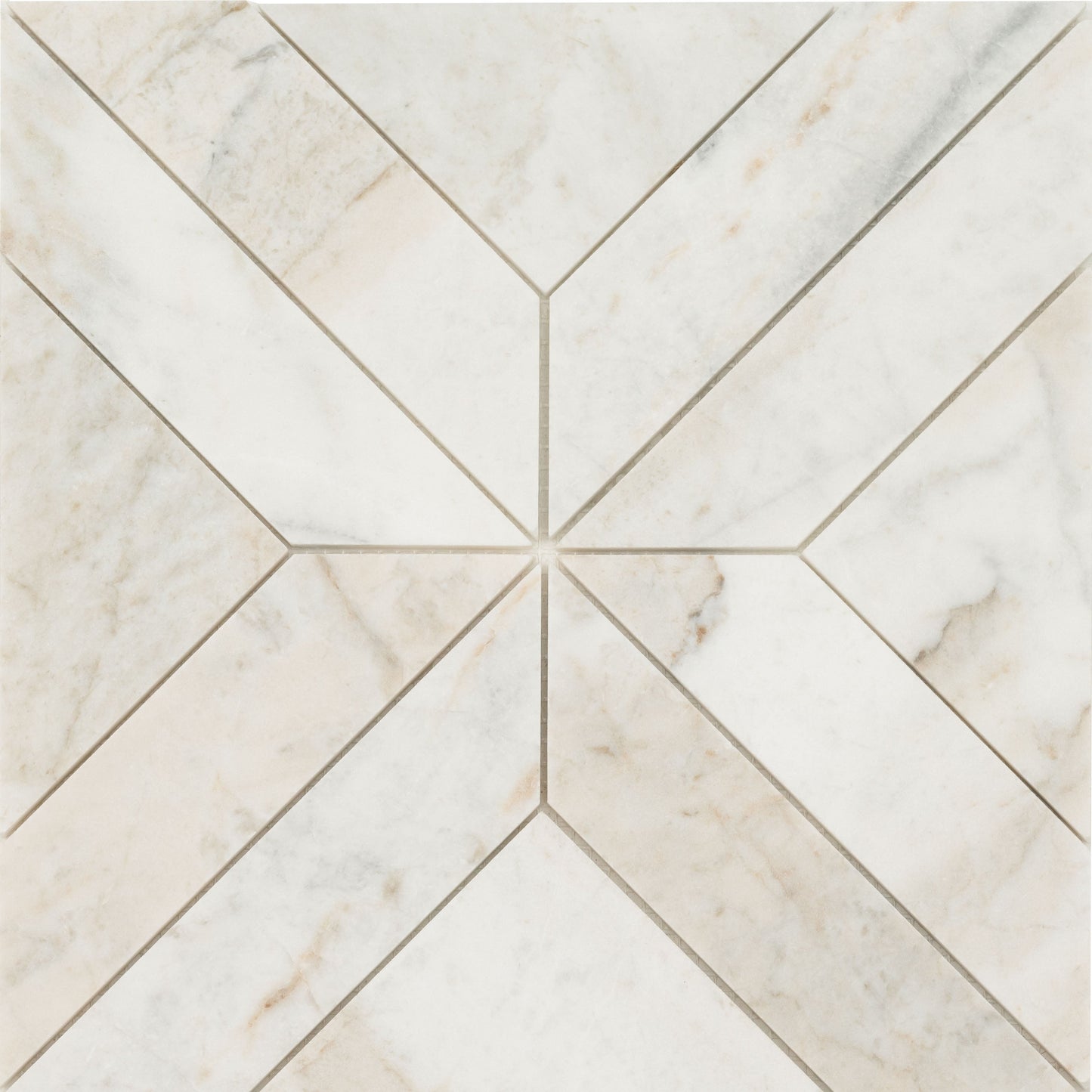 Arabescato Venato White 12"x12" Honed Mosaic Marble Floor And Wall Tile - MSI Collection