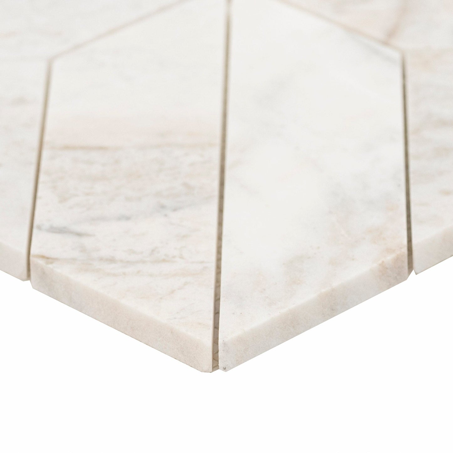 Arabescato Venato White 12"x12" Honed Mosaic Marble Floor And Wall Tile - MSI Collection