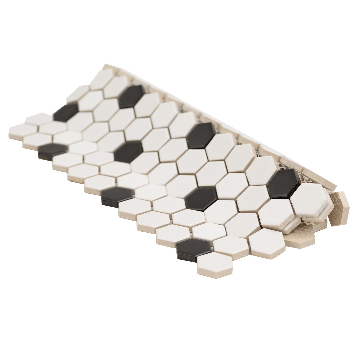 Adelaide White 10.16"x11.73" Hexagon Matte Porcelain Wall and Floor Mosaic Tile - MSI Collection