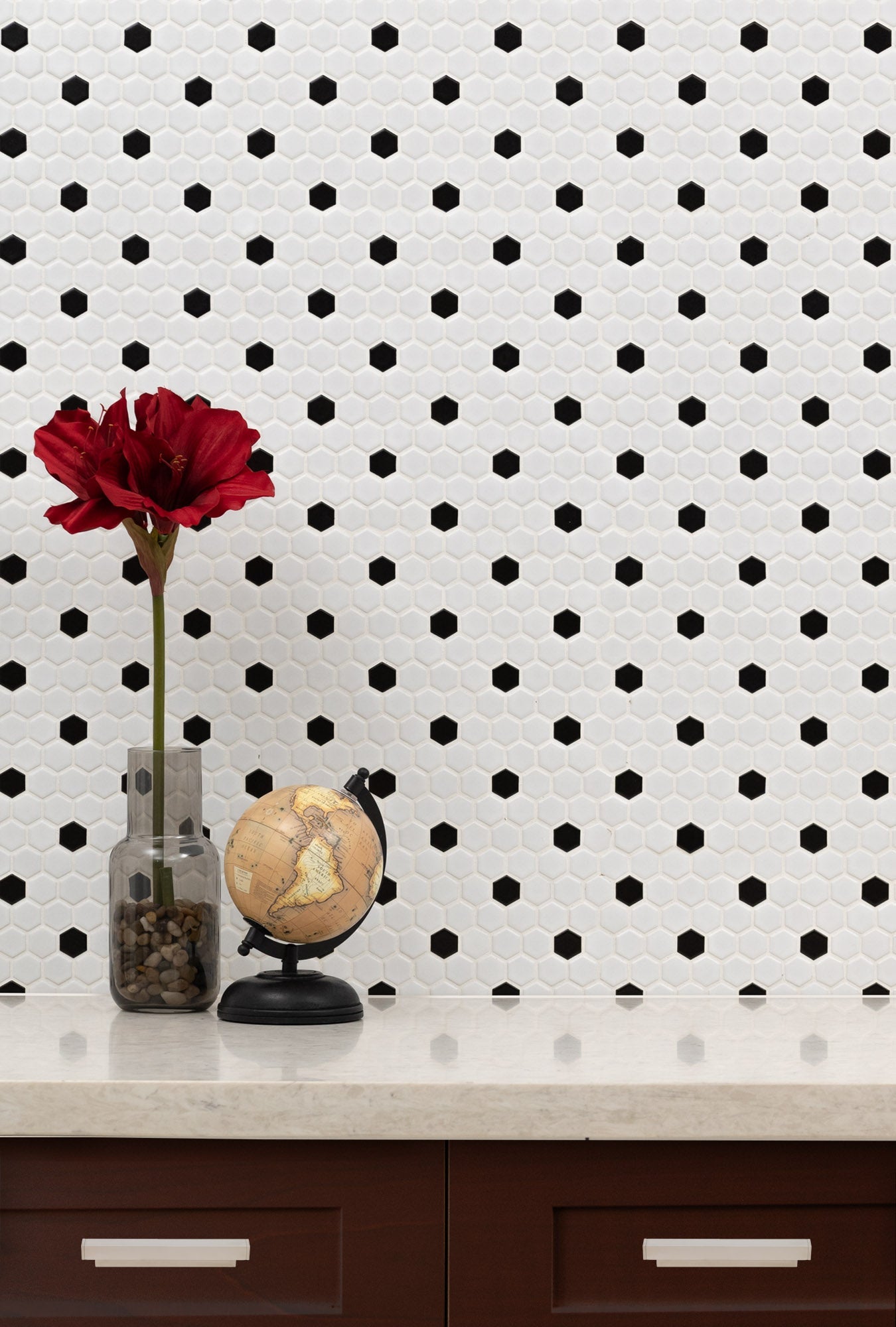 Adelaide White 10.16"x11.73" Hexagon Matte Porcelain Wall and Floor Mosaic Tile - MSI Collection