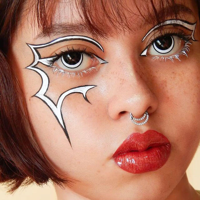 CZ Paved Double Loop Septum Clicker