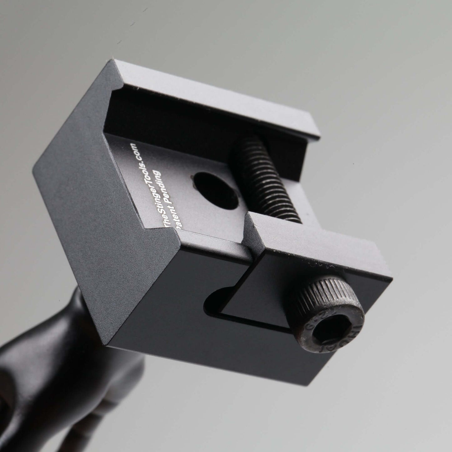 Black Color Novelty Finger Iron Sight Set - Straight (Middle Finger & OK Hand)