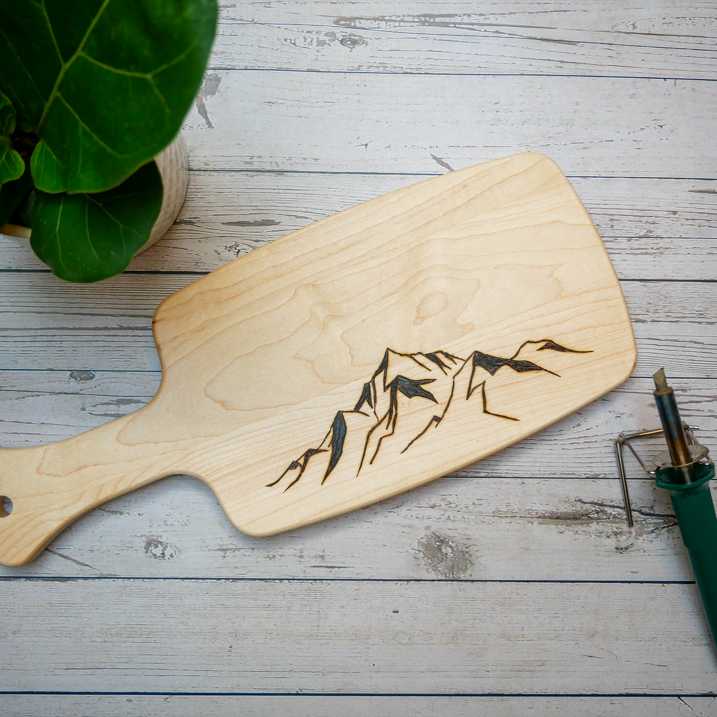 Holiday Wood Burned Cutting Board Kit