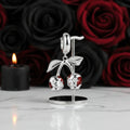 Cherry Skull Gothic Charm