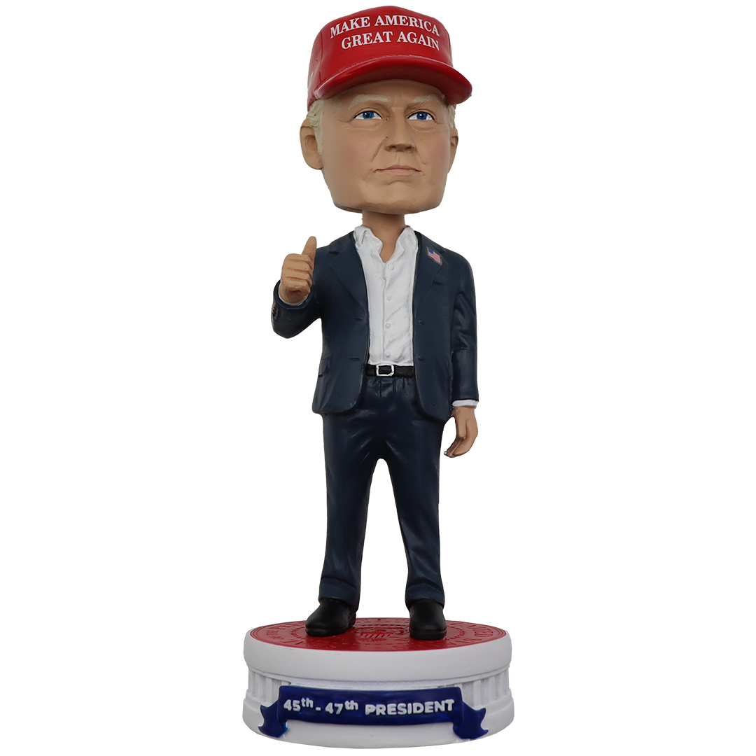 President Trump 2nd Term Bobblehead – Proud Patriot collectible figure
