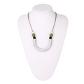 Silicone U Tube Style Teething Necklace