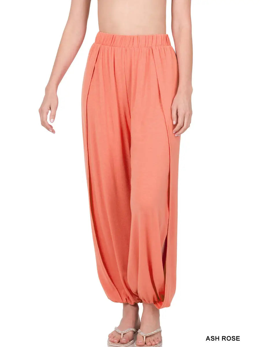 Plus Split Side Pants