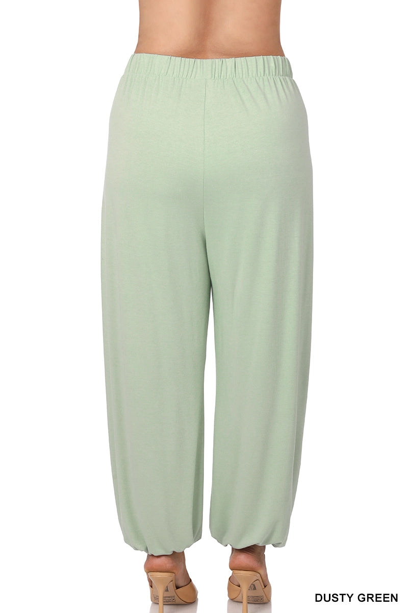 Plus Split Side Pants