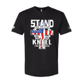 Stand For The Flag, Kneel For The Cross Shirt – Patriotic Christian Tee