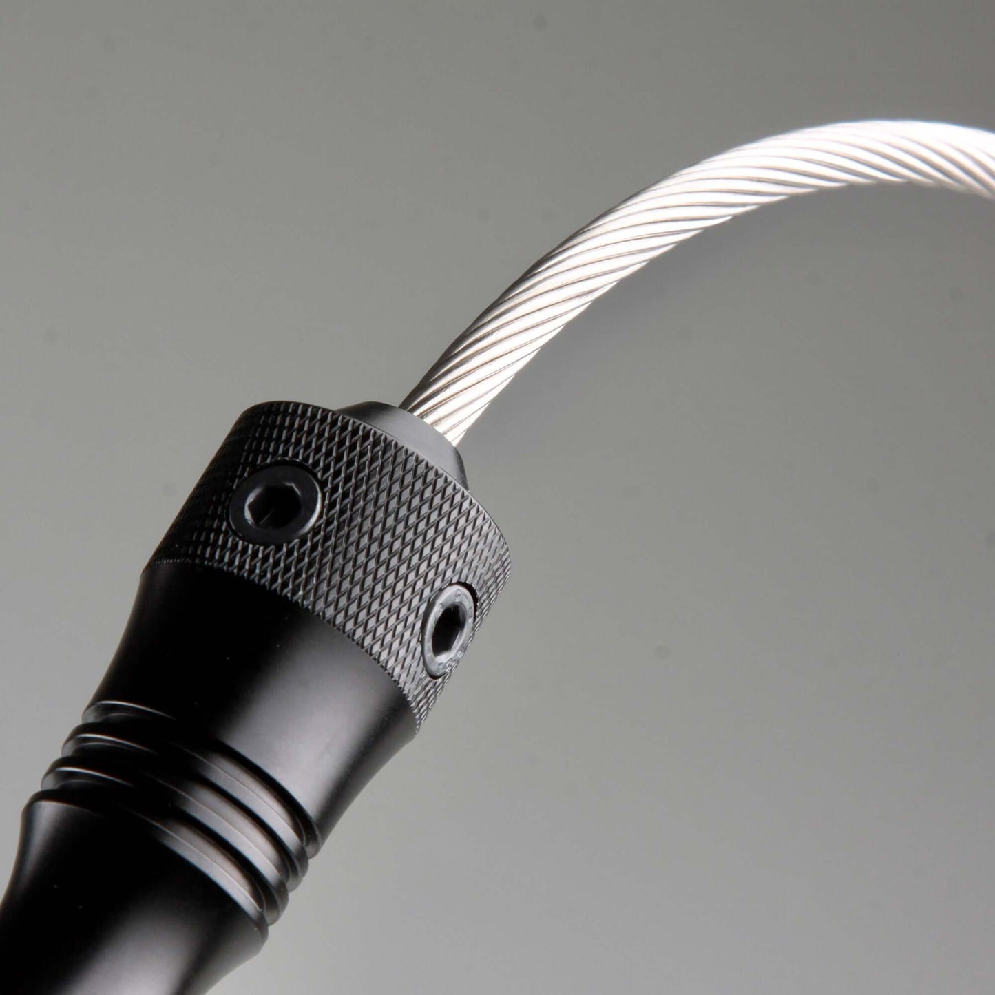 Stinger Whip Car Emergency Tool with Seat Belt Cutter and Window Breaker (Stiff Flex Edition, Black)