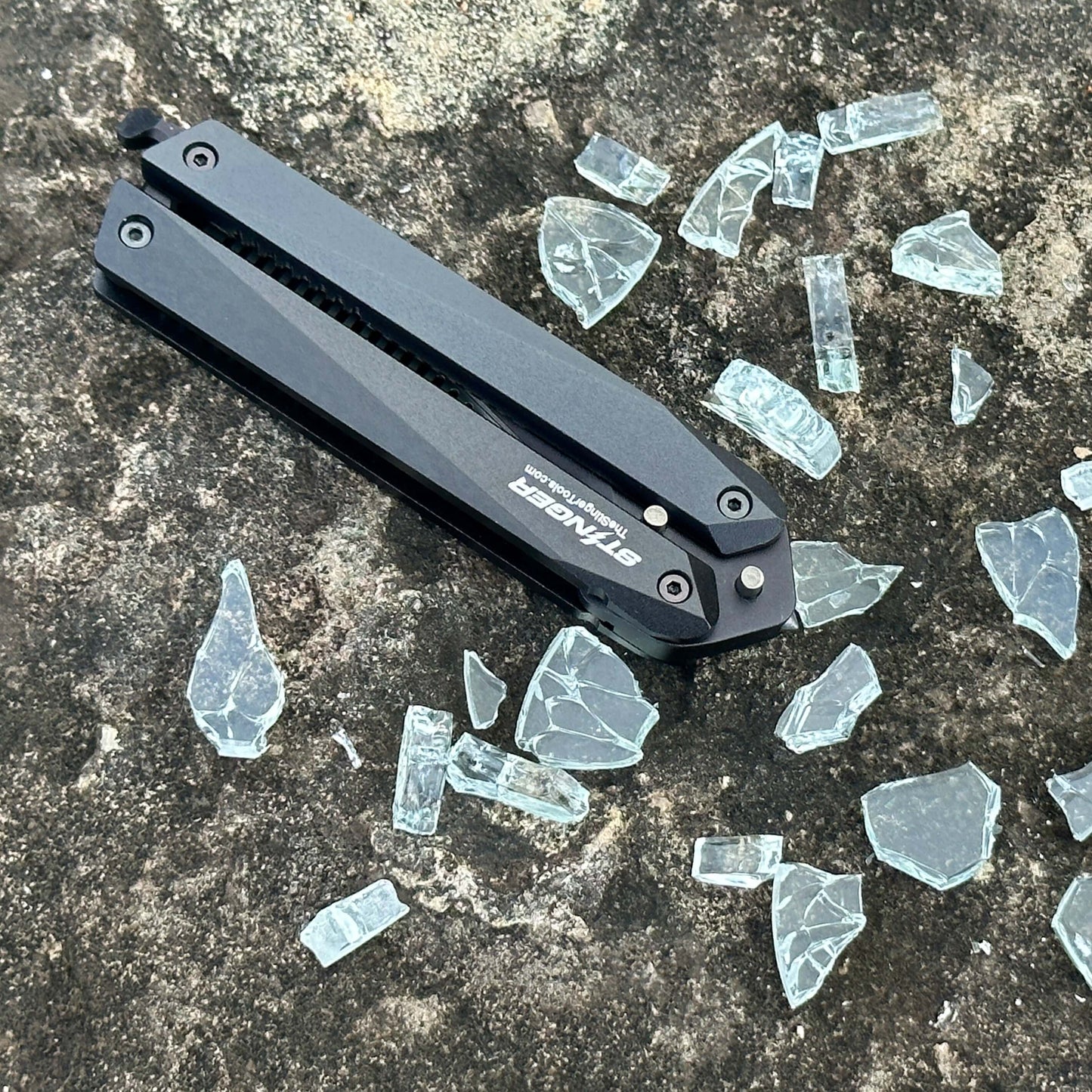 Comb: Stinger Butterfly Comb, Hair Comb, Beard Comb, Grooming Comb, EDC