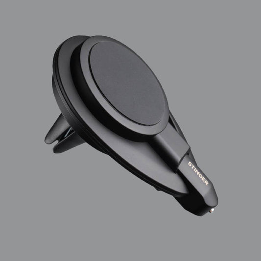 Stinger Car Vent Mount Magnetic Phone Holder Emergency Tool (Black)