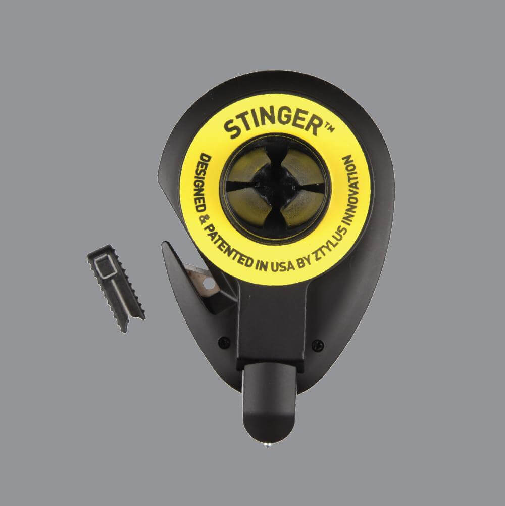 Stinger Car Vent Mount Magnetic Phone Holder Emergency Tool (Black)